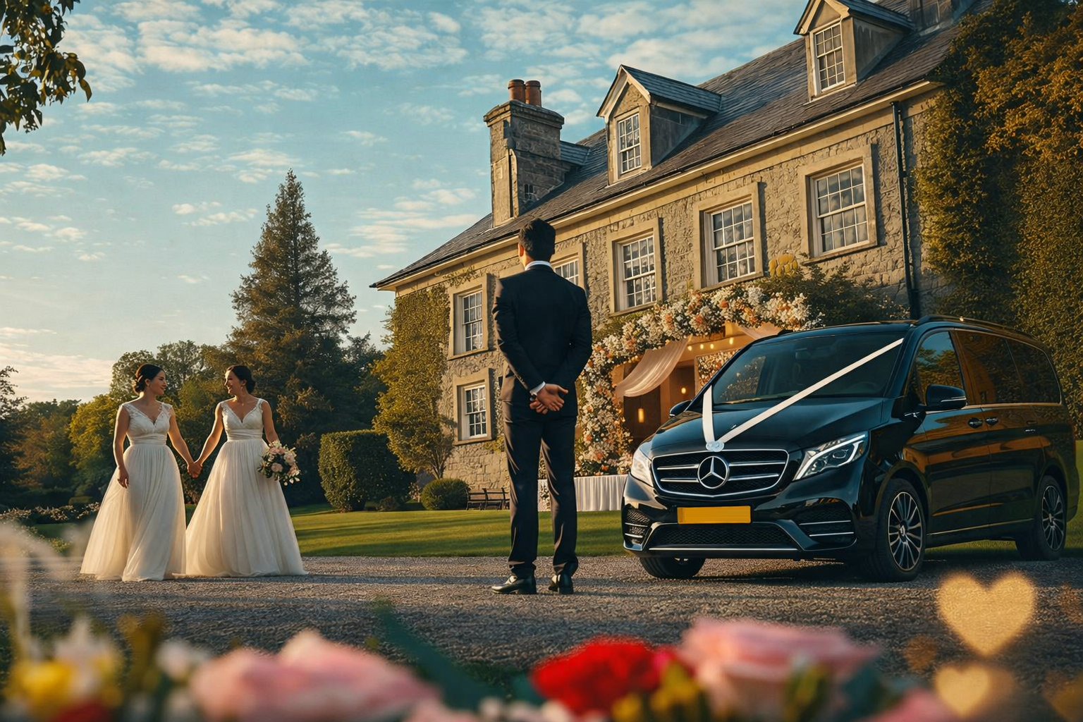 Luxury Wedding Chauffeur Service